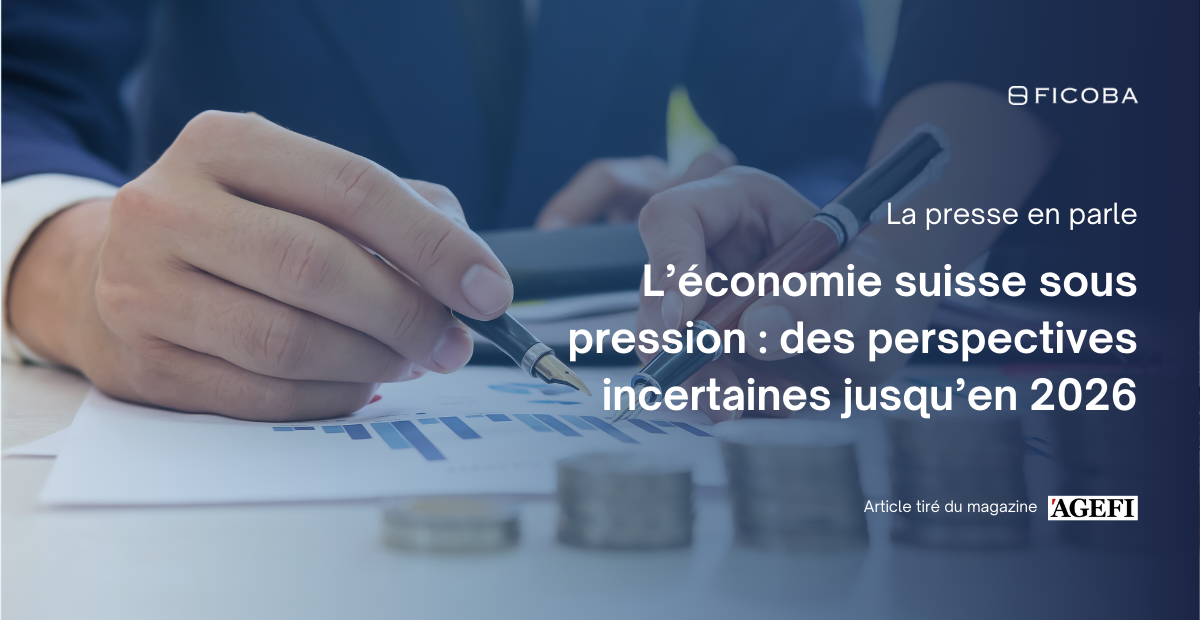 L’économie suisse sous pression : des perspectives incertaines jusqu’en 2026